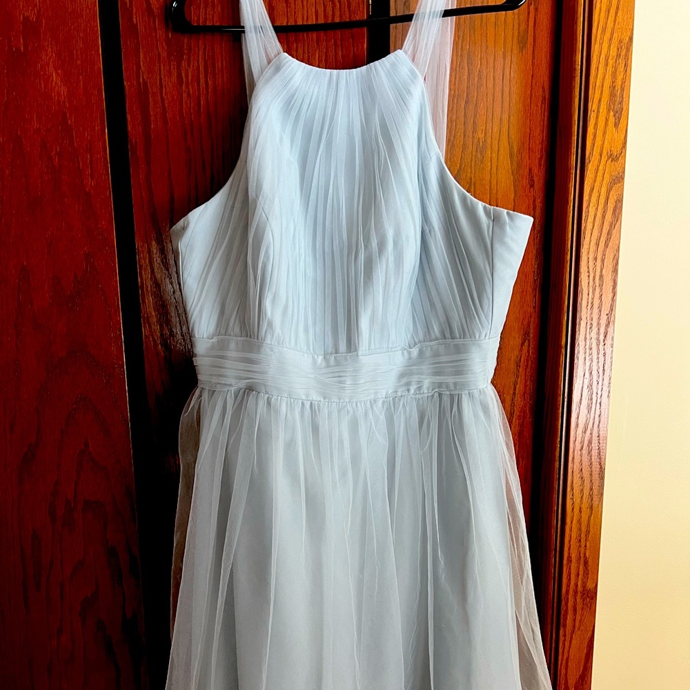 Mist Blue short formal